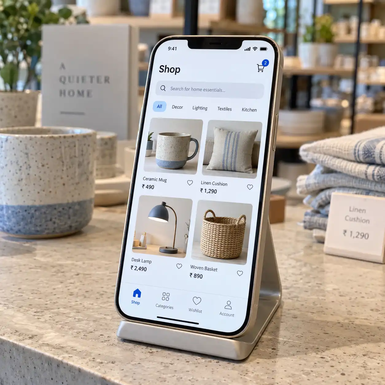 E-commerce apps illustration