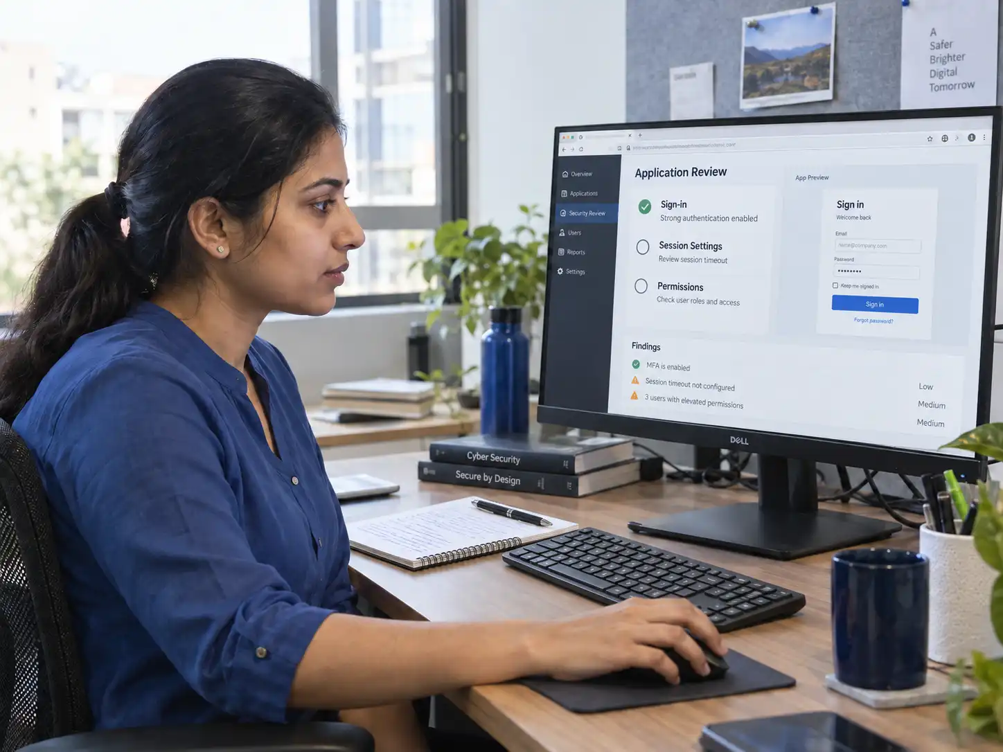 Cybersecurity professionals and technology